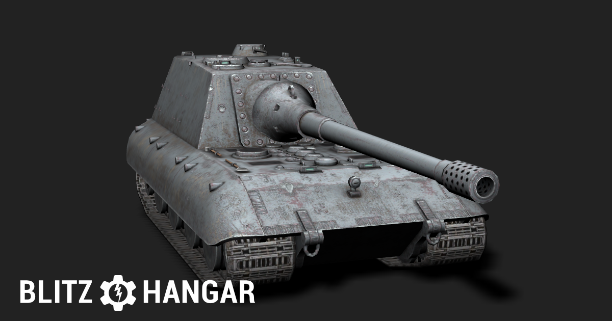 JagdPz E-100 - тяжелый танк-истребитель в игре World of Tanks